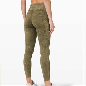 Lululemon Fast and Free HR Tight 25” Leggings